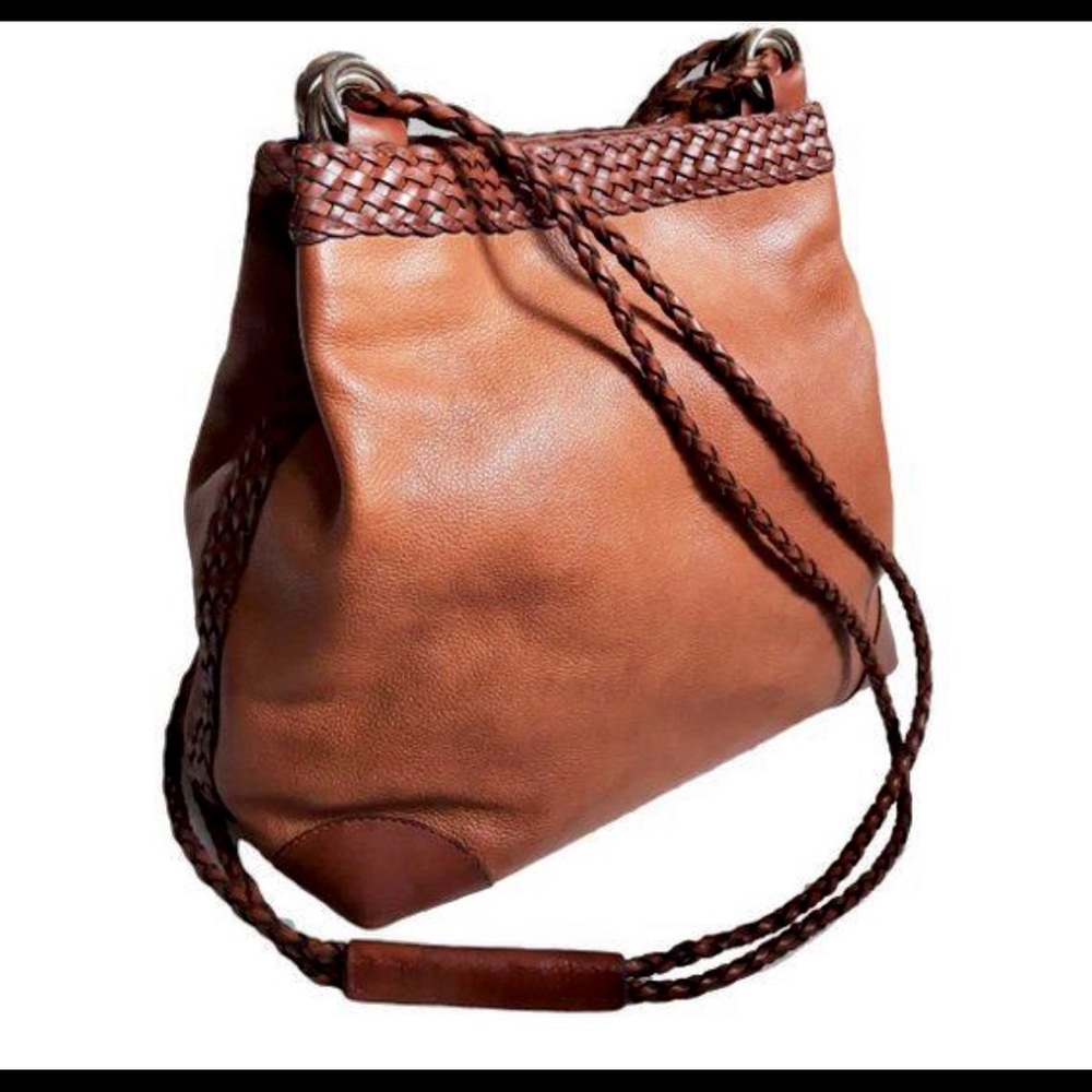 Vintage Leather Crossbody Bag